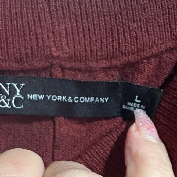 New York & Company burgundy Set - Picture 3 of 7